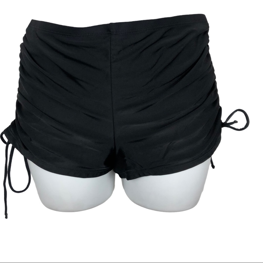 Hot Water Adjustable Ruched SIde Swim Bottoms